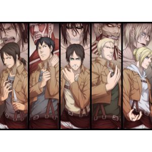 FanArt Anime - Attack On Titan - Shingeki no Kyojin /A - poszter