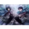FanArt Anime - Attack On Titan - Shingeki no Kyojin - Mikasa Ackerman - Levi Rivaille /D - poszter