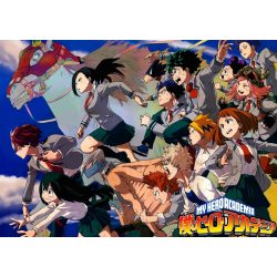 FanArt Anime - My Hero Academia /E - poszter