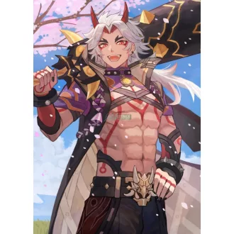 FanArt Anime - Genshin Impact -H poszter