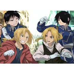 FanArt Anime - Fullmetal Alchemist -B poszter
