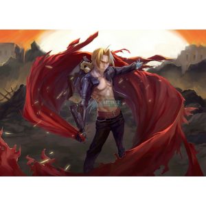 FanArt Anime - Fullmetal Alchemist -G poszter