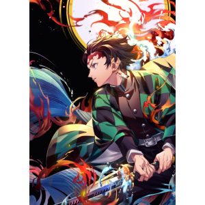 FanArt Anime - Demon Slayer - Tanjiro poszter