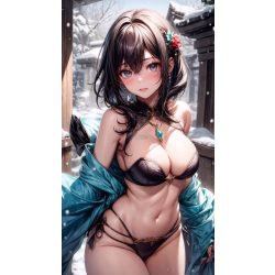 FanArt Anime sexy Girls - poszter