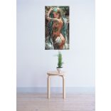 FanArt Anime sexy tetovált Girl - poszter