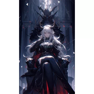 FanArt Anime Sexy Demon Queen - poszter