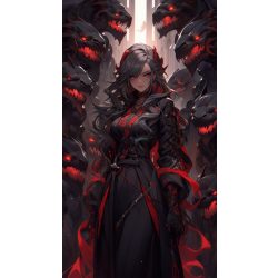 FanArt Anime Sexy Demon - poszter