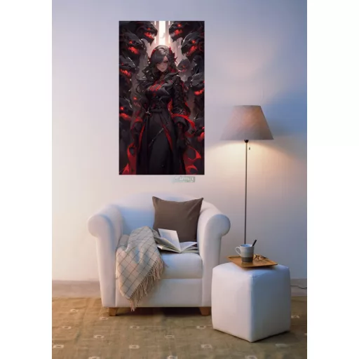FanArt Anime Sexy Demon - poszter