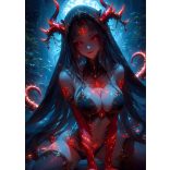 FanArt Anime Sexy Demon - poszter