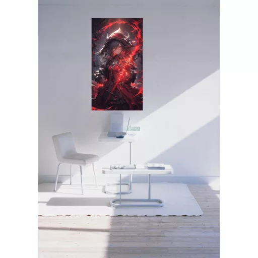 FanArt Anime Sexy Demon - poszter
