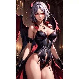 FanArt Anime Sexy Demon Queen - poszter