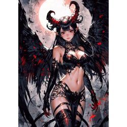 FanArt Anime Sexy Demon - poszter