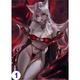   Cosplay Poster FanArt - LoL - Ahri Kai'sa Akali Sona Evelynn Anime Girls
