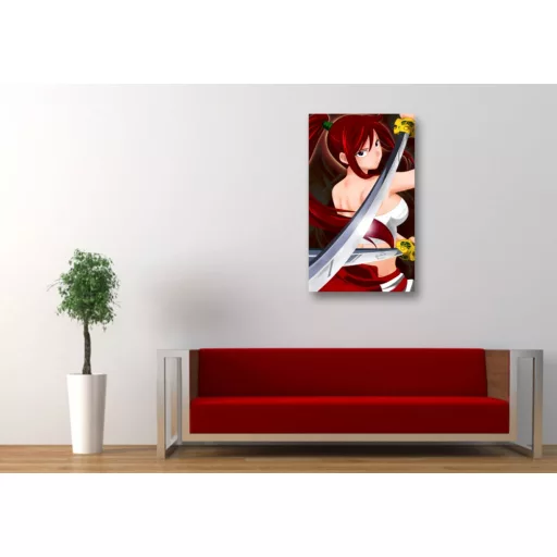 FanArt Anime, Manga - Fairy Tail - Erza Scarlet - poszter