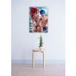 FanArt Anime Manga - Fairy Tail - Erza & Guy - poszter