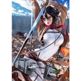   FanArt Anime Manga - Attack On Titan - Shingeki no Kyojin - Mikasa Ackerman /C - poszter