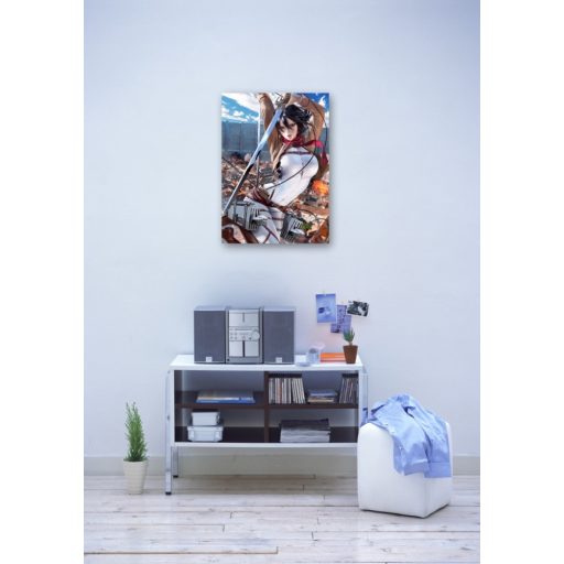 FanArt Anime Manga - Attack On Titan - Shingeki no Kyojin - Mikasa Ackerman /C - poszter