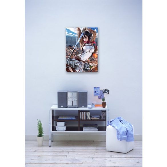 FanArt Anime Manga - Attack On Titan - Shingeki no Kyojin - Mikasa Ackerman /C - poszter