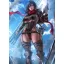 FanArt Anime Manga - Attack On Titan - Shingeki no Kyojin - Mikasa Ackerman /E - poszter