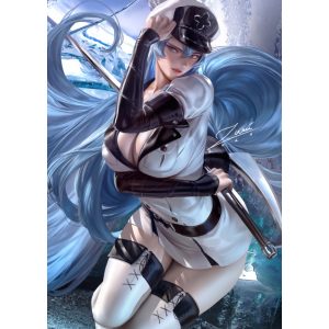 FanArt Anime Manga - Akame Ga Kill -  Esdeath - poszter