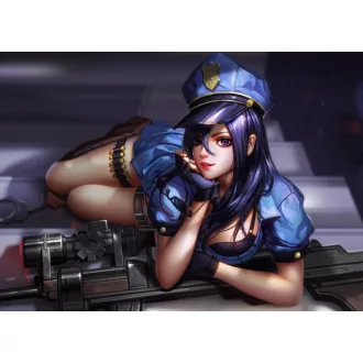   FanArt Anime Manga - League of Legends - Caitlyn /C - poszter