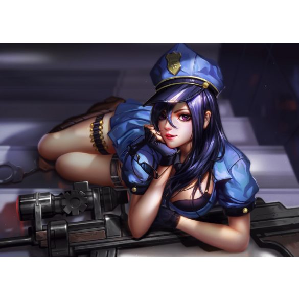 FanArt Anime Manga - League of Legends - Caitlyn /C - poszter