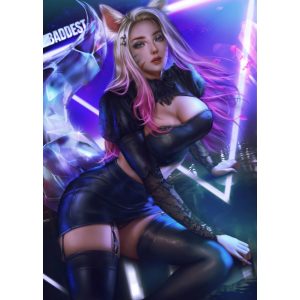 FanArt Anime Manga - League of Legends - Ahri /A - poszter