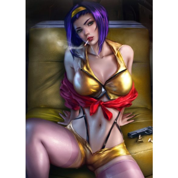 FanArt Anime Manga - Cowboy Bebop - Faye Valentine /B - poszter