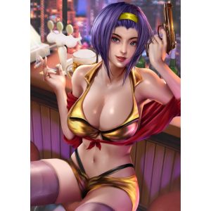 FanArt Anime Manga - Cowboy Bebop - Faye Valentine /C - poszter