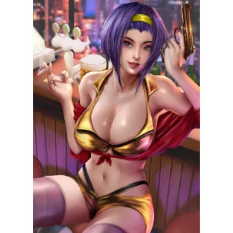   FanArt Anime Manga - Cowboy Bebop - Faye Valentine /C - poszter