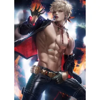   FanArt Anime Manga - My Hero Academia - Bakugou Katsuki -B - poszter