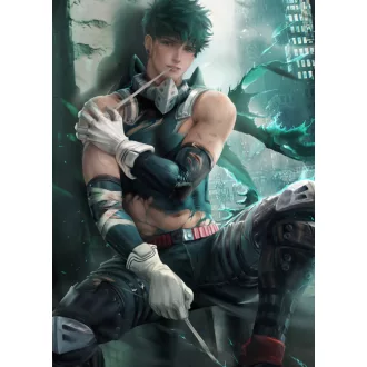   FanArt Anime Manga - My Hero Academia - Midoriya Izuku -E - poszter