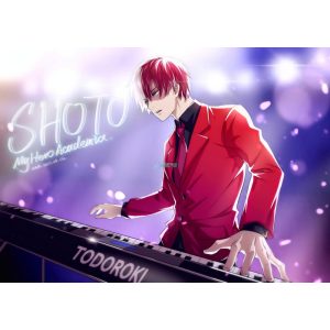 FanArt Anime Manga - My Hero Academia - Todoroki Shouto -H - poszter