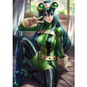   FanArt Anime Manga - My Hero Academia - Asui Tsuyu -A - poszter