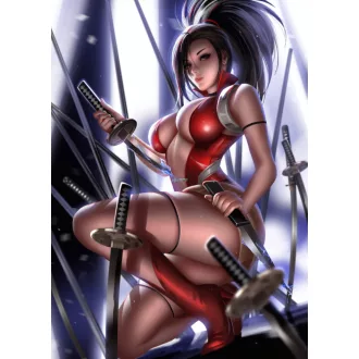   FanArt Anime Manga - My Hero Academia - Yaoyorozu Momo -F - poszter