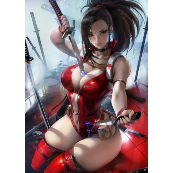 FanArt Anime Manga - My Hero Academia - Yaoyorozu Momo -H - poszter