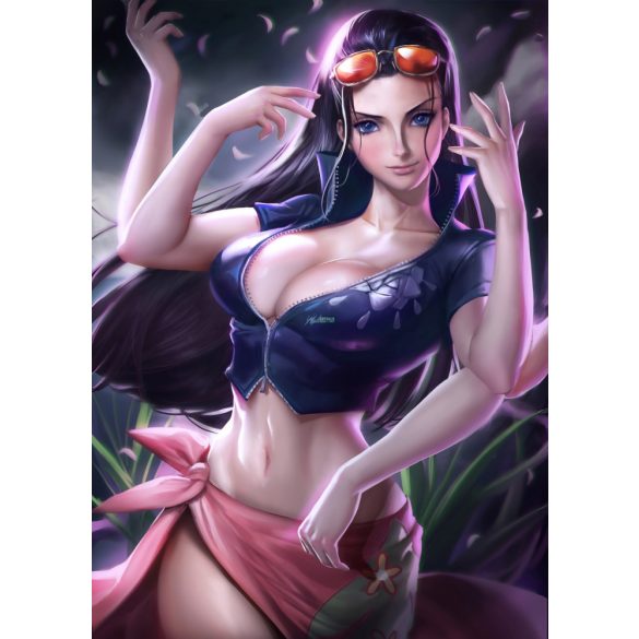 FanArt Anime Manga - One Piece - Nico Robin -F - poszter