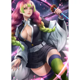   FanArt Anime Manga - Demon Slayer Kimetsu No Yaiba - Kanroji Mitsuri -A - poszter