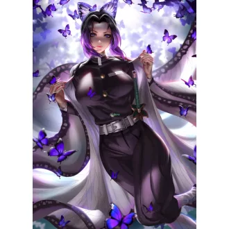  FanArt Anime Manga - Demon Slayer Kimetsu No Yaiba - Kocho Shinobu -E - poszter