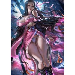   FanArt Anime Manga - Demon Slayer Kimetsu No Yaiba - Nezuko - poszter