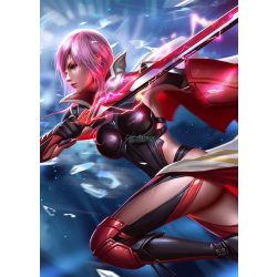 FanArt Anime Manga - Final Fantasy -D poszter