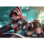 FanArt Anime Manga - Final Fantasy -F poszter