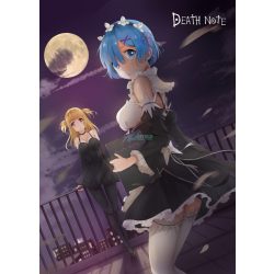 FanArt Anime Manga - Death Note -E poszter