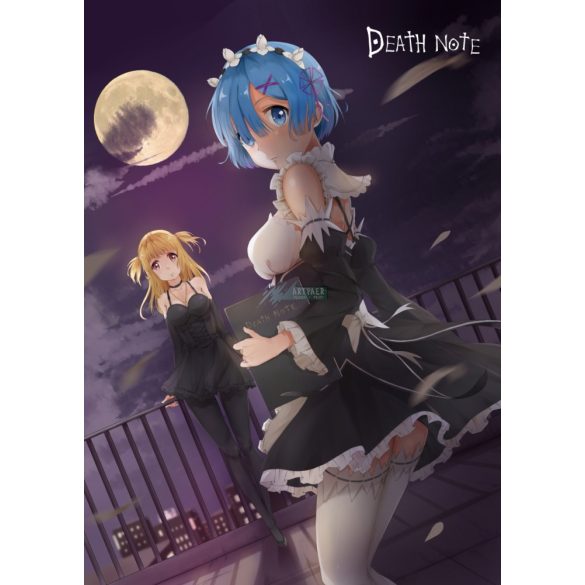 FanArt Anime Manga - Death Note -E poszter