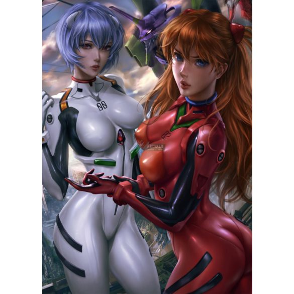 FanArt Anime Manga - Neon Genesis Evangelion -F poszter