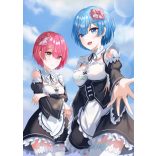 FanArt Anime Manga - Re Zero /J - poszter