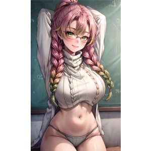 FanArt Anime Manga - Shinobu Kocho - Szűz pusztító pulóver - poszter