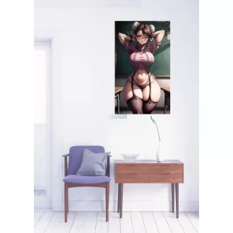   FanArt Anime Manga - Chun Li - Szűz pusztító pulóver - poszter
