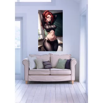   FanArt Anime Manga - Miss Fortune - Szűz pusztító pulóver - poszter