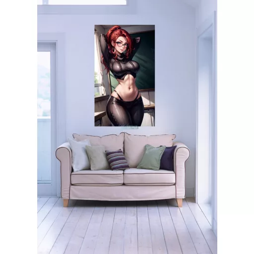 FanArt Anime Manga - Miss Fortune - Szűz pusztító pulóver - poszter